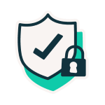 Icon - Framed - Cyber Security 150x150px