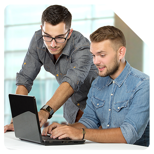 two-men-laptop-Cornerstone - Square